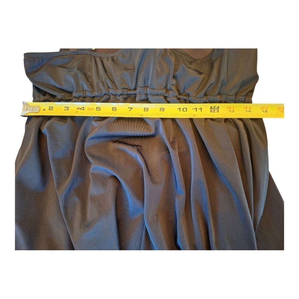JINXUEER Modest Slimming Swim Dress Black Size 18W Swimsuit Tummy Control - Picture 11 of 14